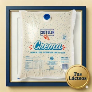Crema De Leche Al 39% Castelar x 10Kg